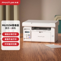 奔图（ PANTUM） M6202W青春版 黑白激光学习打印机 复印扫...